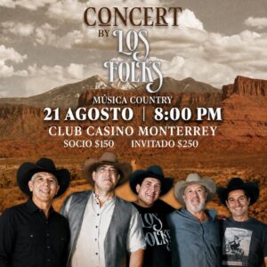 Boletos Concert by Los Folks